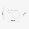 Бра TK Lighting Estera черное 4777