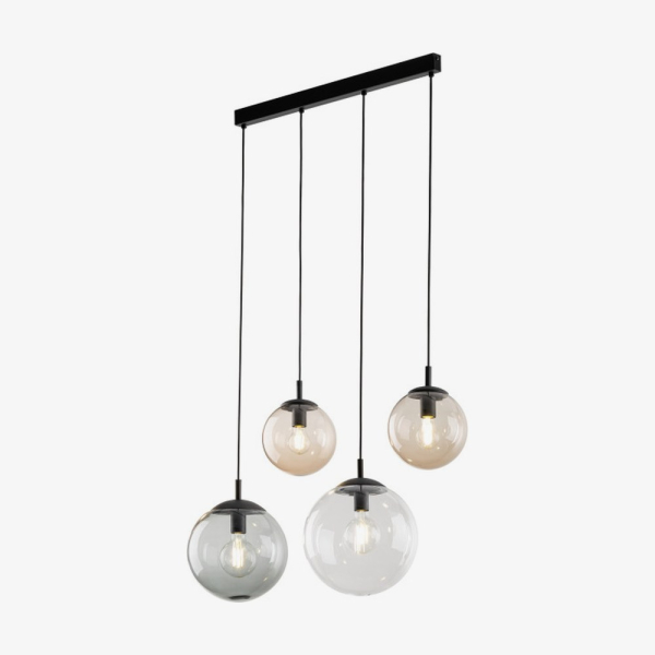 Підвісний світильник TK Lighting Esme Mix 4 чорна 4795
