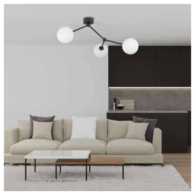 Люстра TK Lighting Fairy 3 черный 4854