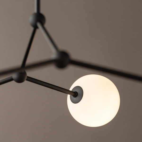 Люстра TK Lighting Fairy 4 чорний 4855