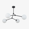 Люстра TK Lighting Fairy 4 чорний 4855