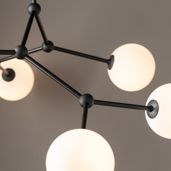 Люстра TK Lighting Fairy 6 чорний 4856