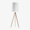 Торшер TK Lighting Walz білий 5047