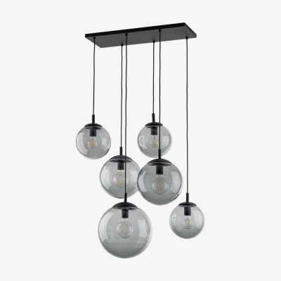Люстра TK Lighting Esme 6 графітова 5384