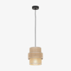 Підвісний світильник TK Lighting Calisto Juta 1 200 чорний 5401