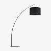 Торшер TK Lighting Moby чорний 5485