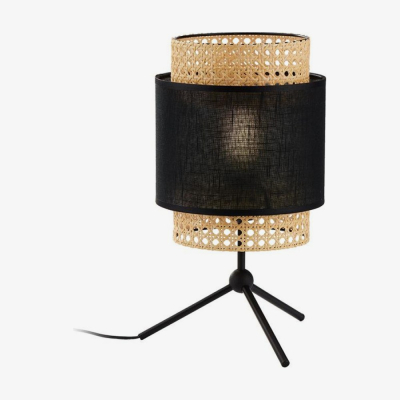 Настільна лампа TK Lighting Boho Настольна чорна 5567