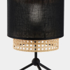 Настільна лампа TK Lighting Boho Настольна чорна 5567