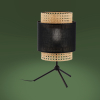 Настільна лампа TK Lighting Boho Настольна чорна 5567