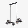 Люстра TK Lighting Estera 7 чорна 5666