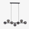 Люстра TK Lighting Estera 7 чорна 5666