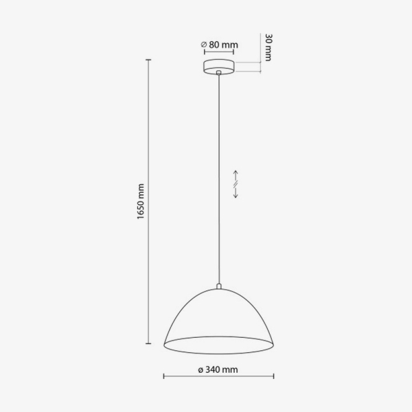 Подвесной светильник TK Lighting Faro 1 340 бежевый 5899
