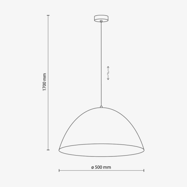 Підвісний світильник TK Lighting Faro 1 500 бежевий 5900