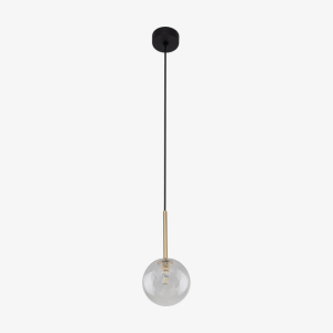 Підвісний світильник TK Lighting Nilos / чорно-золотий 5941