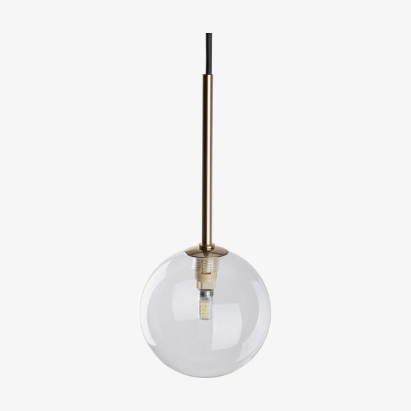 Підвісний світильник TK Lighting Nilos / чорно-золотий 5941