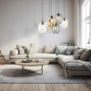 Підвісний світильник TK Lighting Elio Mix 6 чорна 5974