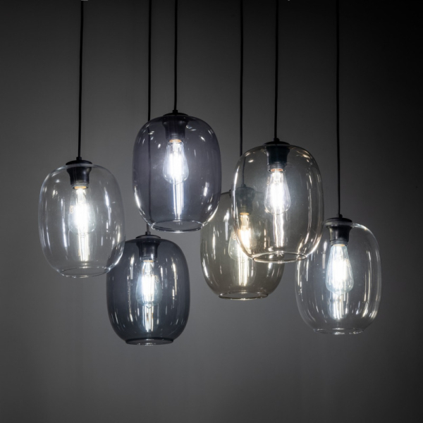 Підвісний світильник TK Lighting Elio Mix 6 чорна 5974