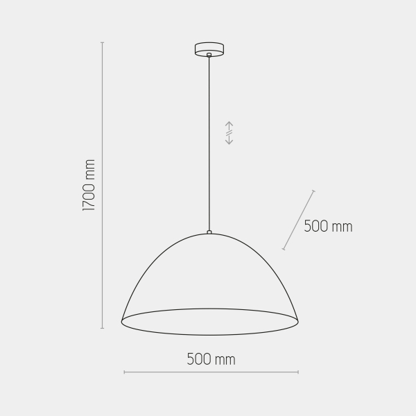 Подвесной светильник TK Lighting Faro New 1 черный 6006