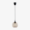 Підвісний світильник TK Lighting Cubus Янтарний 200 чорний 6082