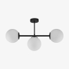 Люстра TK Lighting Celeste Потолочний 3 черный 6217