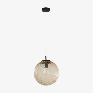 Підвісний світильник TK Lighting Cadix Помаранч. 300 чорний 6345