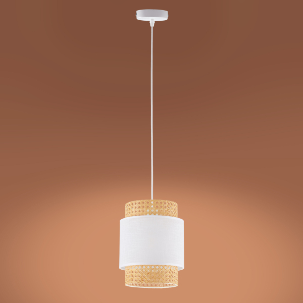 Підвісний світильник TK Lighting Boho 200 білий 6528