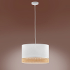 Підвісний світильник TK Lighting Paglia білий 6533