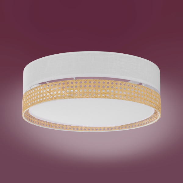 Потолочный светильник TK Lighting Paglia Потолочний 450 белый 6536