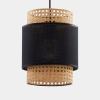 Підвісний світильник TK Lighting Boho 200 чорний 6540