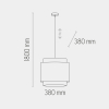 Подвесной светильник TK Lighting Boho 380 черный 6542