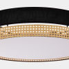 Стельовий світильник TK Lighting Paglia Потолочний 600 чорний 6547