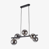 Люстра TK Lighting Estera 5 чорна 6707