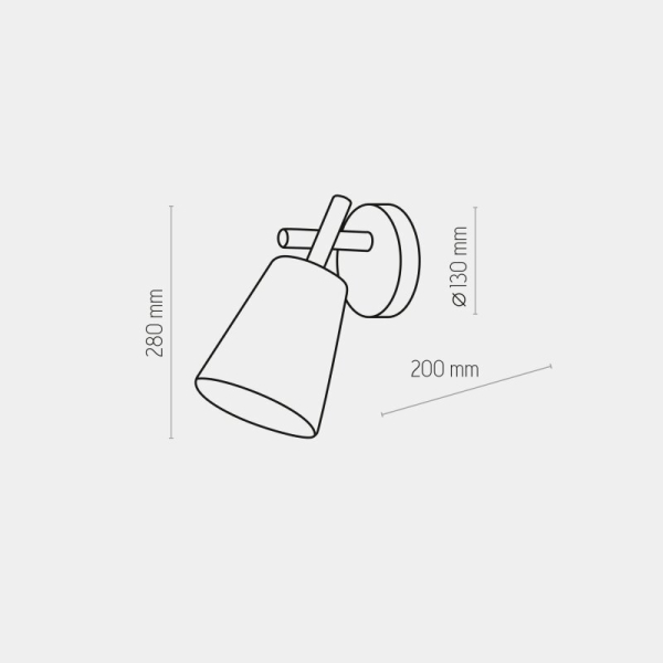 Бра TK Lighting Vaio белое 818
