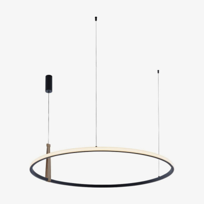 Подвесной светильник Zuma Line Claud деревянный 22808-WOOD