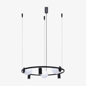 Люстра Zuma Line Orbit черная 5006