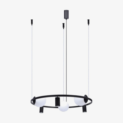 Люстра Zuma Line Orbit черная 5006