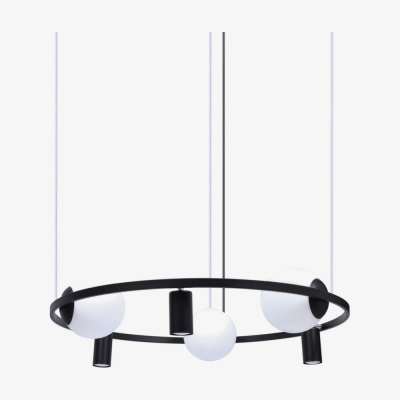 Люстра Zuma Line Orbit черная 5006
