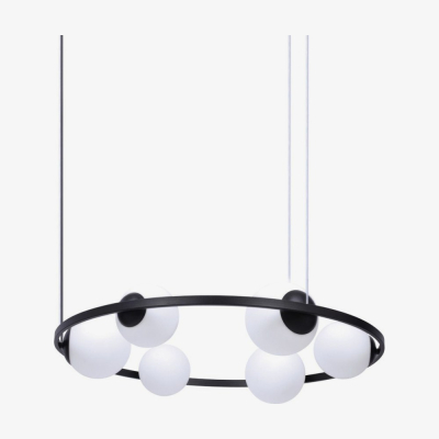 Люстра Zuma Line Orbit черная 5007