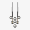 Люстра Zuma Line Arcturus золотая P0574-07F-SDFZ