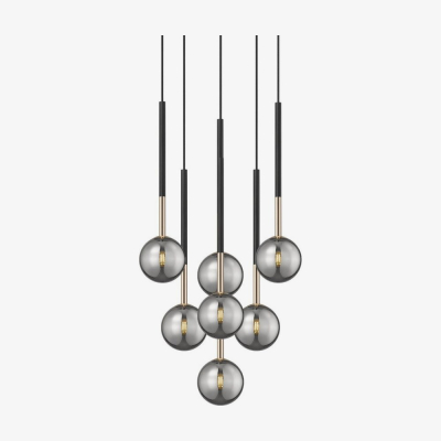 Люстра Zuma Line Arcturus золотая P0574-07F-SDFZ