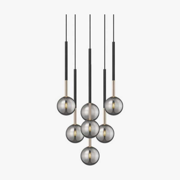 Люстра Zuma Line Arcturus золотая P0574-07F-SDFZ