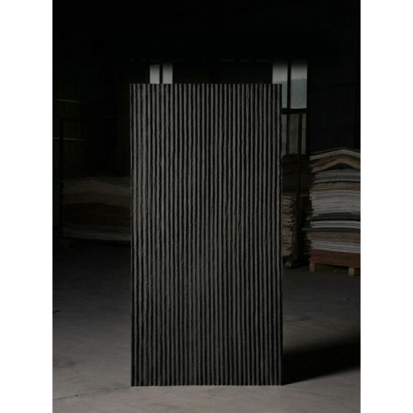 Гнучка керамічна панель KBS-P20288-Black Чорний 600-1200-7 мм