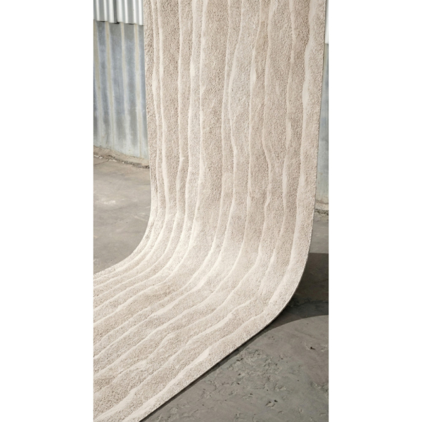 Гнучка керамічна панель KBS-P20272-OffWhite Молочний 2700-950-3 мм