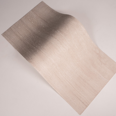Гнучка керамічна панель Травертин 38-Wabi-Sabi-Beige 3000-1200-3 мм