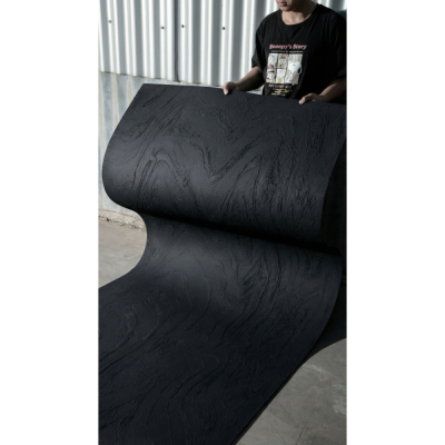 Гибкая керамическая панель KBS-P20268-Black Чёрный 2800-1200-3 мм