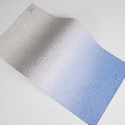 Гнучка керамічна панель Травертин 21-Gradient-Blue 600-1200-3 мм