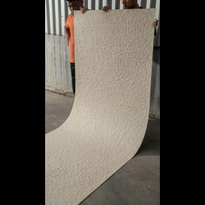 Гибкая керамическая панель KBS-P20263-OffWhite Молочный 2950-1120-4 мм
