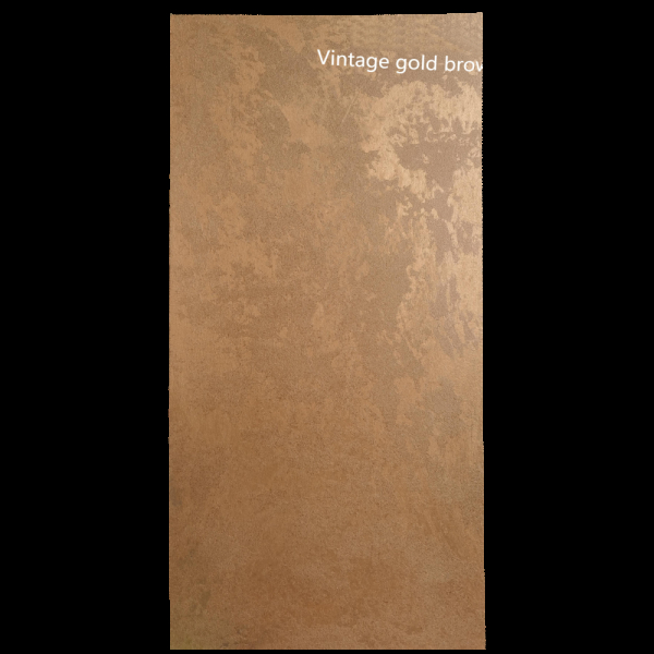Тверда стінова панель Vintage Gold Brown 1220-3050-3мм