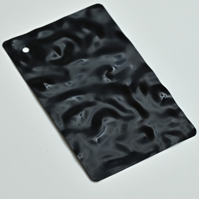 Стінова панель Matt black water водна брижа