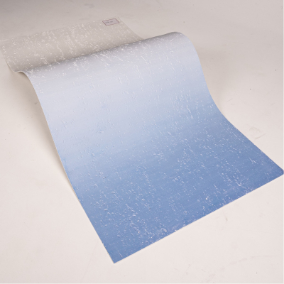 Гнучка керамічна панель Травертин 21-Gradient-Blue 600-1200-3 мм